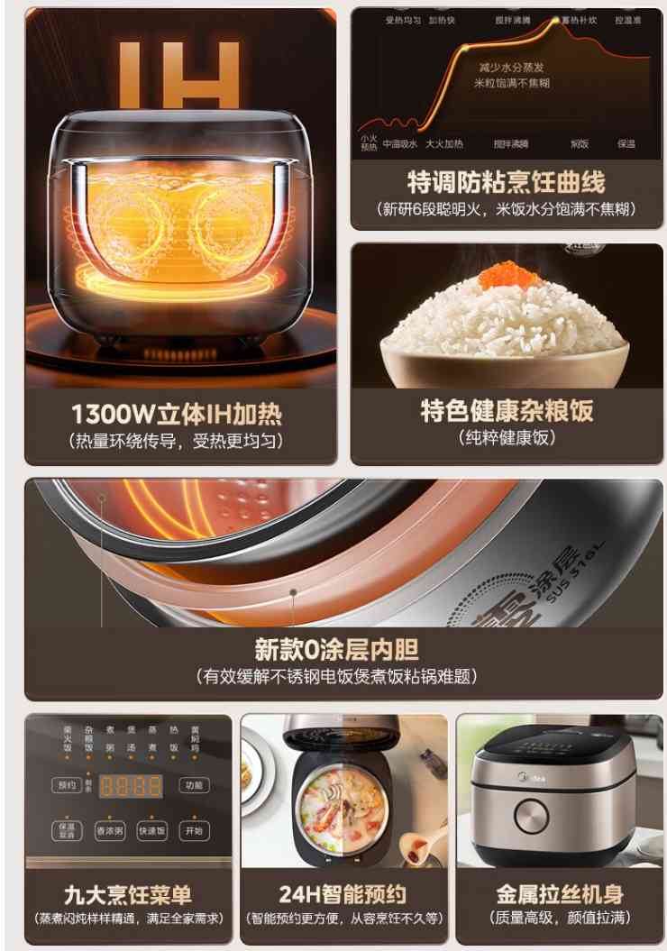 苏泊尔电饭煲怎么样 美的和苏泊尔电饭煲哪个好？对比一下，差距一目了然！