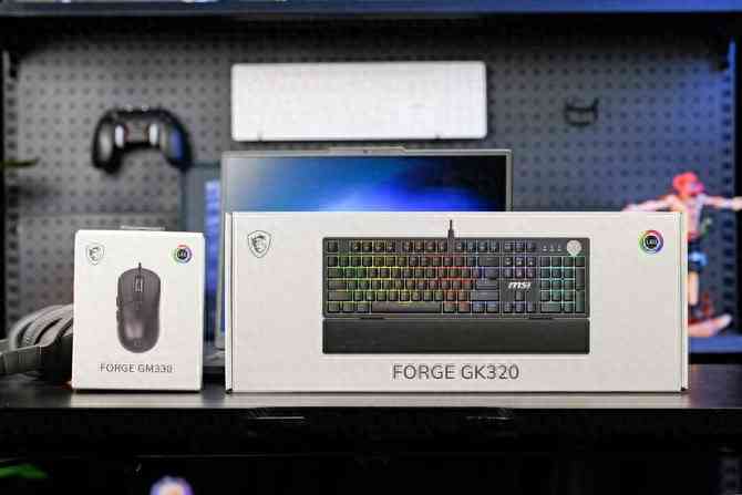 微星鼠标怎么样 微星GK320&GM330游戏键盘鼠标体验评测：一把键盘两个形态 主流级玩家优选